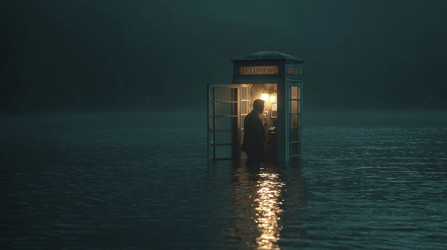 Telephone Booth in Lake